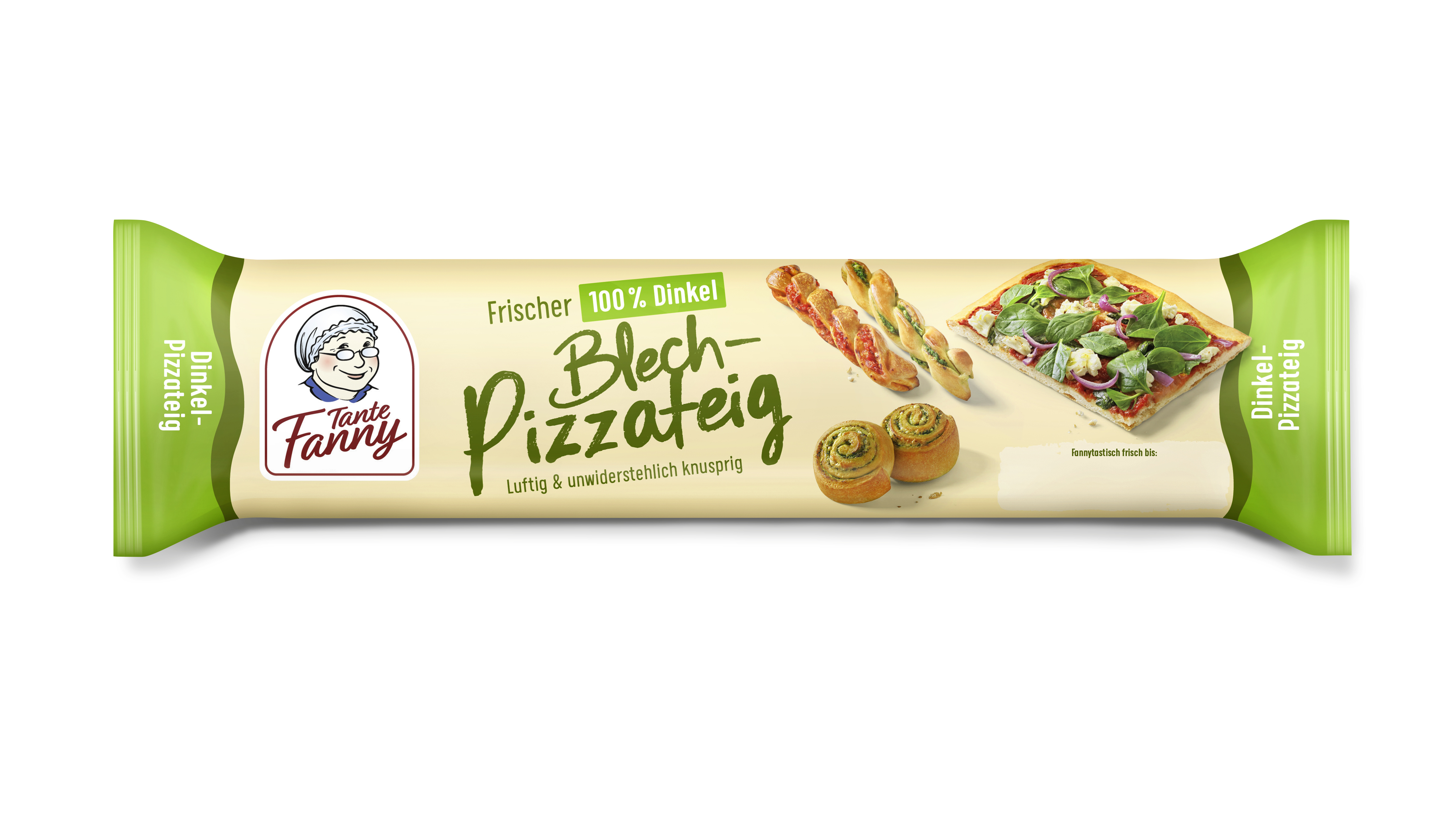 Dinkel-Blechpizzateig von Tante Fanny