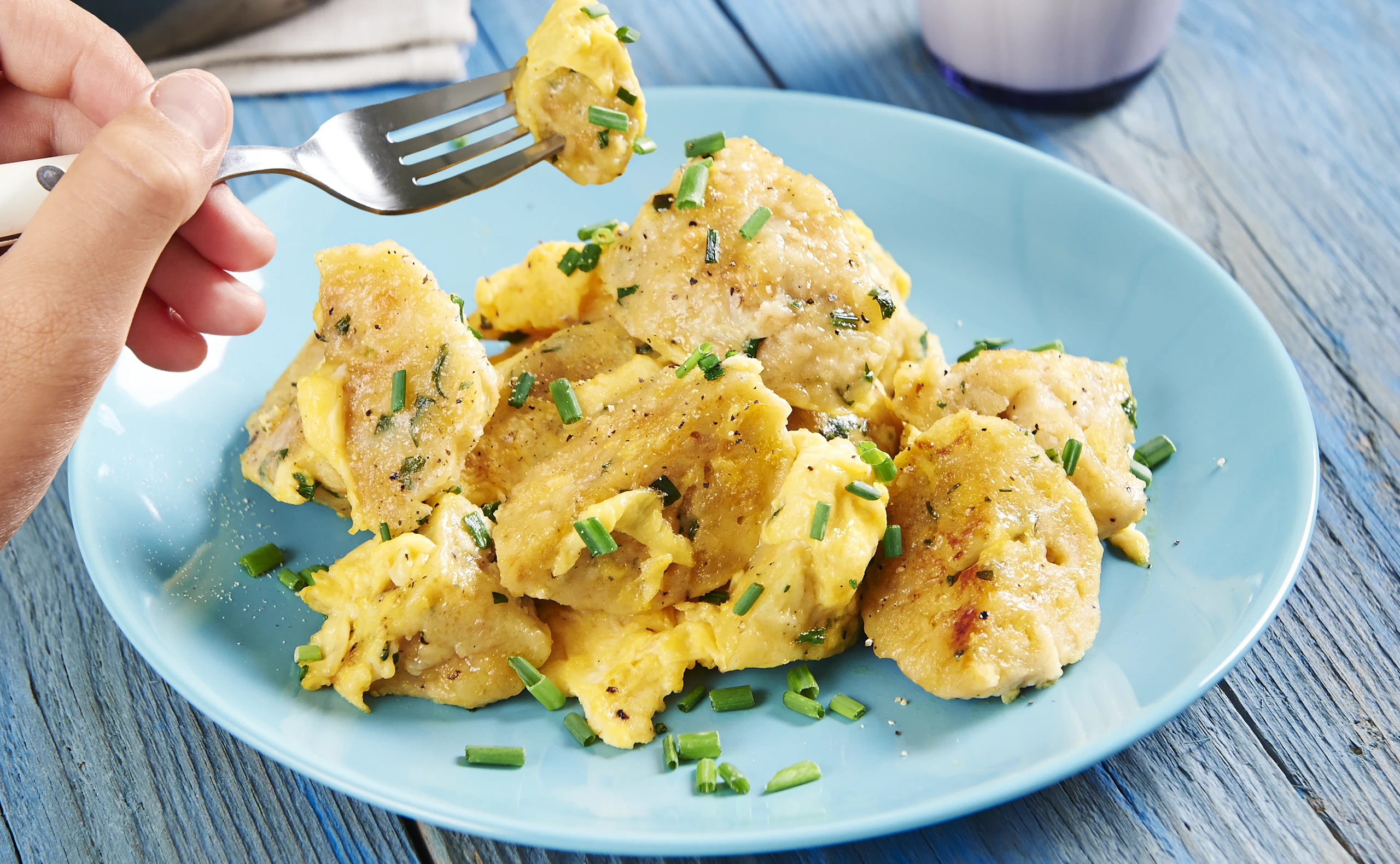 Semmelknödel-Gröstel